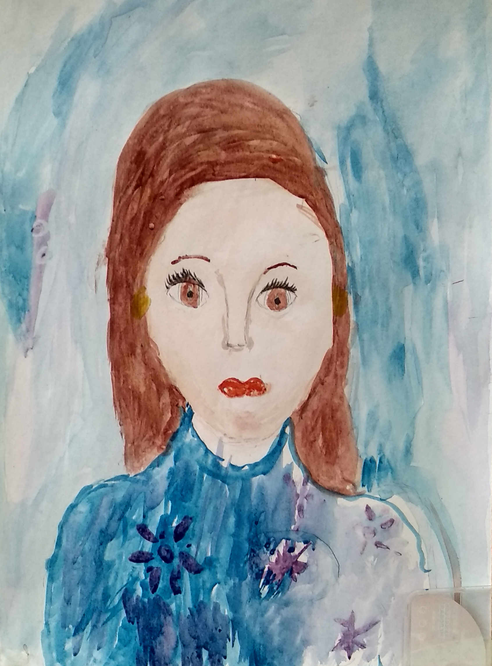 Рисунок мамы для детей